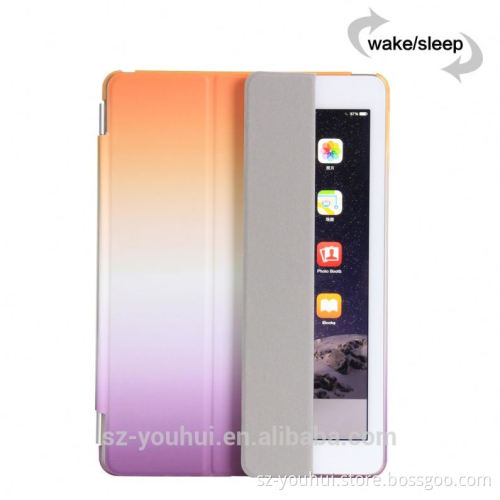 Factory Direct Sale Rainbow Color Leather For Ipad Covers And Cases Air 1 2 6 Case